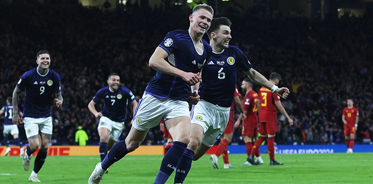 Scott McTominay Double Gives Scotland Famous Win Over Spain 