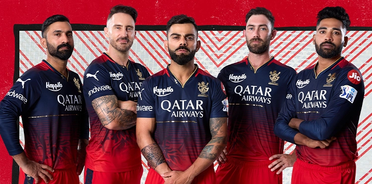 RCB Unveil New Jersey