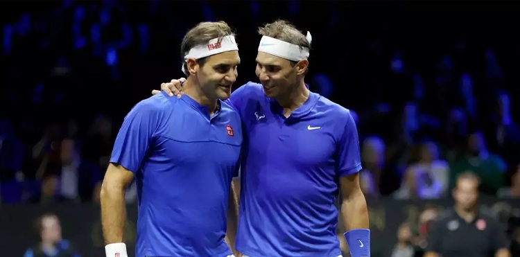 5 Matches Between Rafael Nadal and Roger Federer