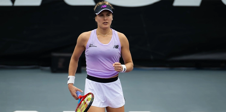 Eugenie Bouchard Secures First Main Draw Win