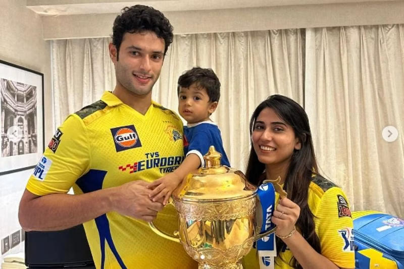 IPL 2023 Victory Celebrated By CSK Teams Families