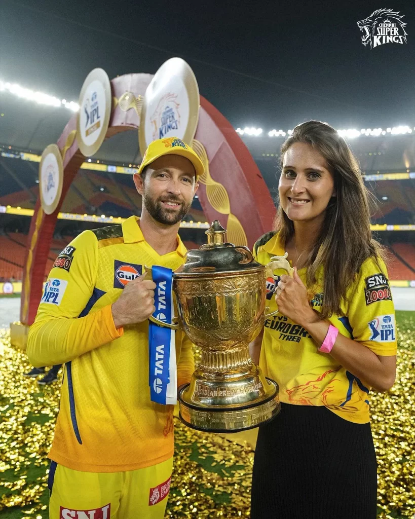 IPL 2023 Victory Celebrated By CSK Teams Families
