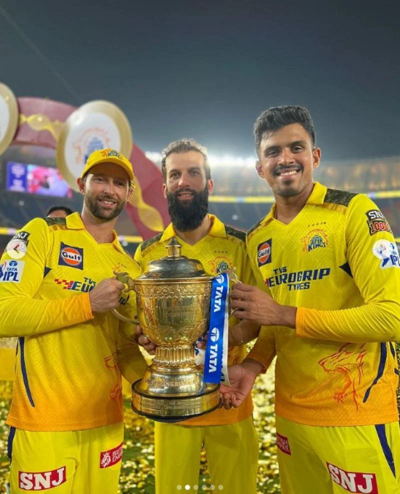 IPL 2023 Victory Celebrated By CSK Teams Families