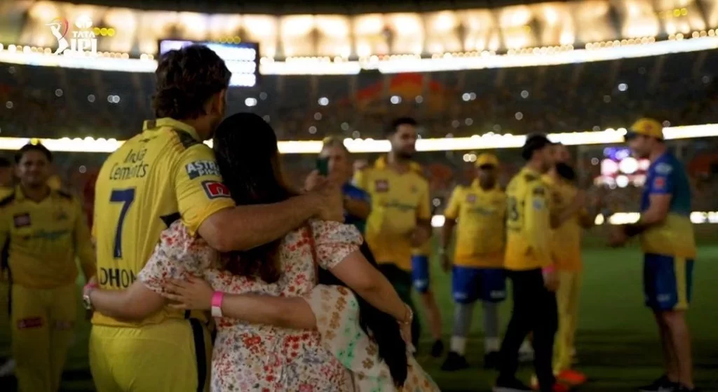 IPL 2023 Victory Celebrated By CSK Teams Families