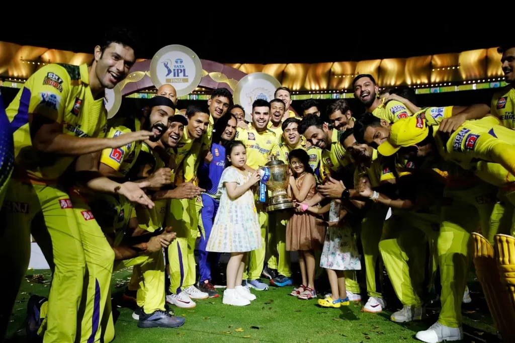 IPL 2023 Victory Celebrated By CSK Teams Families