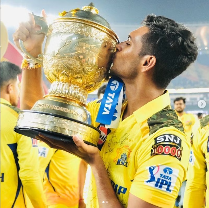 IPL 2023 Victory Celebrated By CSK Teams Families