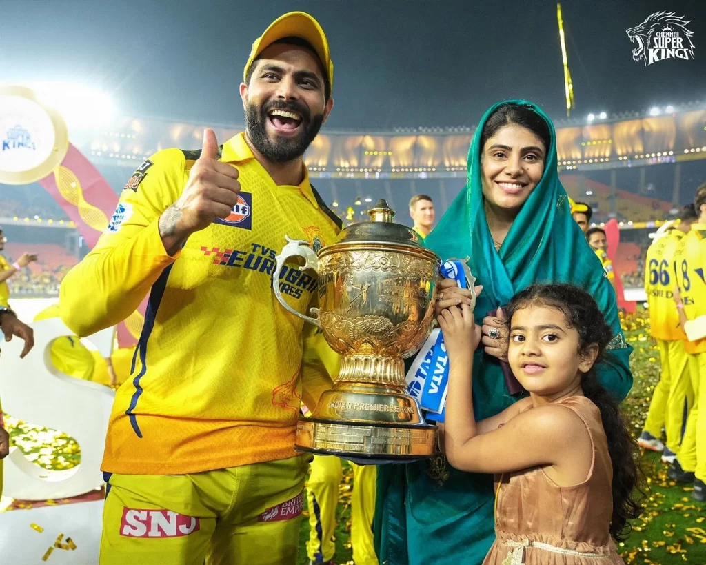 IPL 2023 Victory Celebrated By CSK Teams Families