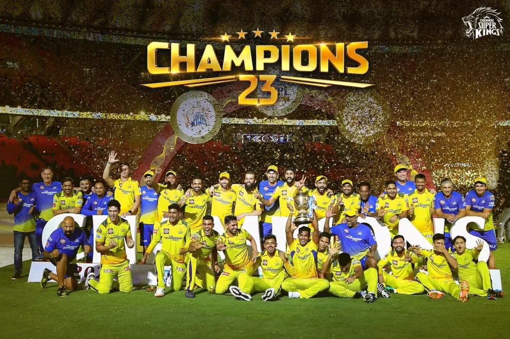 IPL 2023 Victory Celebrated By CSK Teams Families