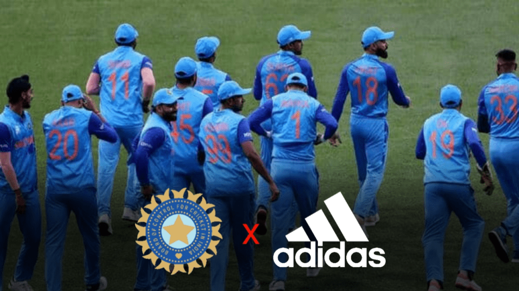 BCCI and Adidas as Official Kit Sponsor for Indian Cricket Team