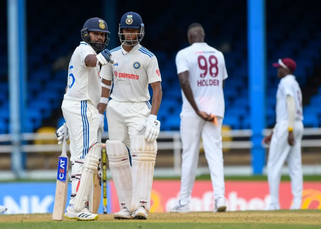 WI vs IND 2nd Test Day 1 Highlights and Report