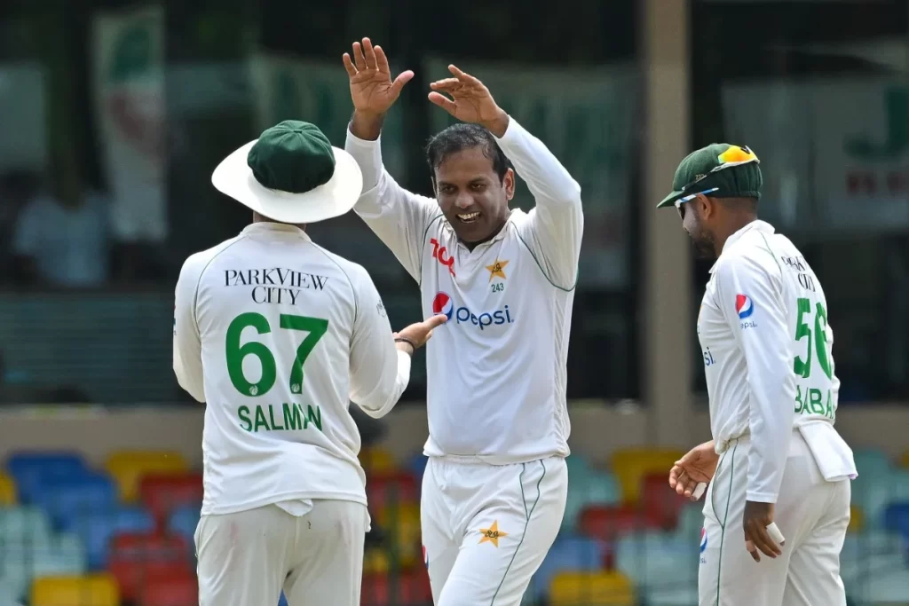 SL vs PAK 2nd Test Highlights and Report