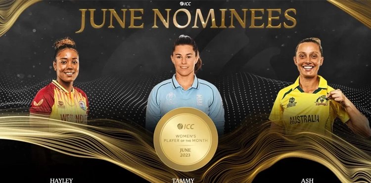 ICC Women Player of the Month Nominees For June