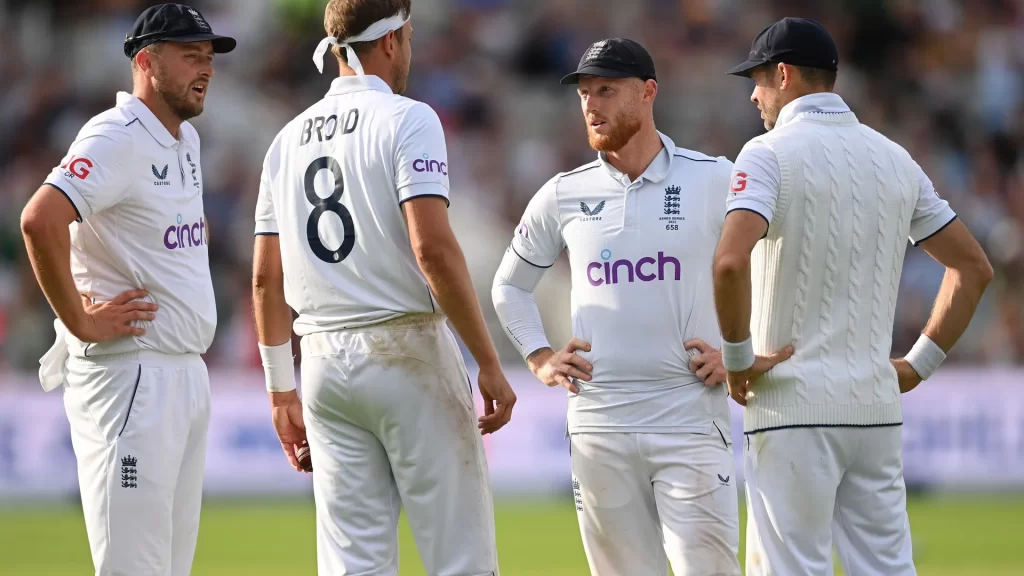 England XI for Fourth Ashes Test