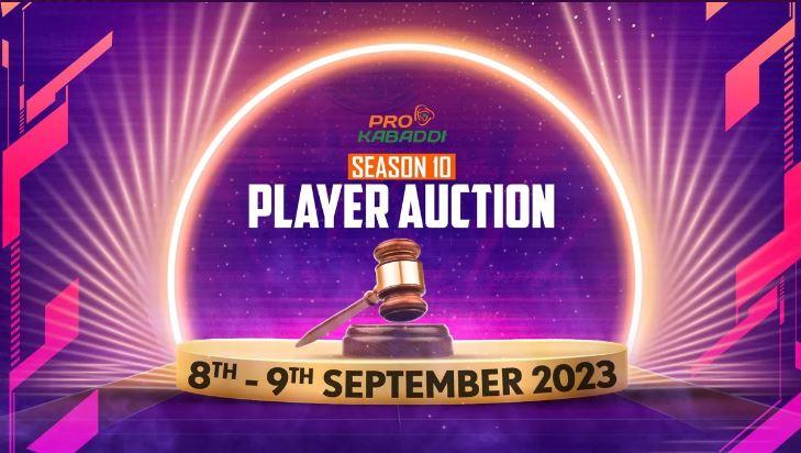 Pro Kabaddi League Season 10 Player Auction