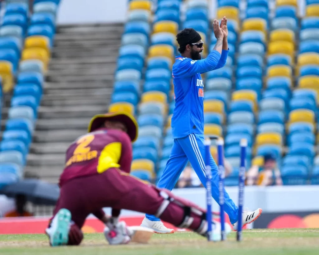 WI vs IND 1st ODI Highlights and Report