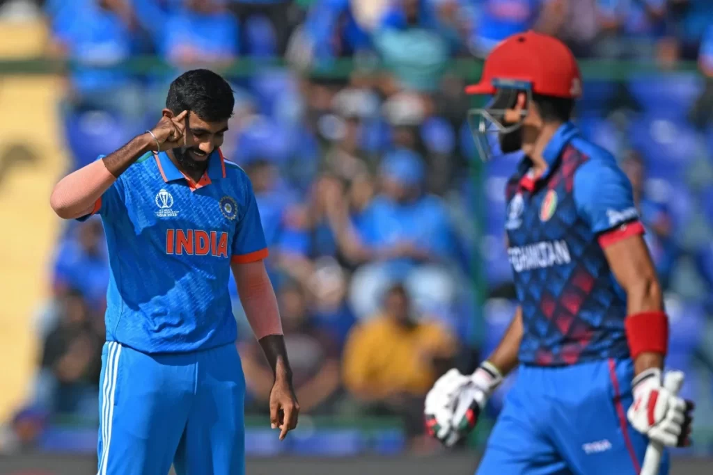 India vs Afghanistan ICC CWC 2023 Match 9 Report