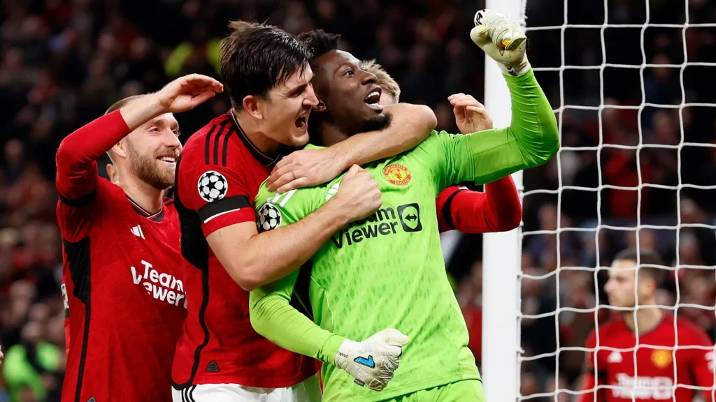 Manchester United Champions League Win