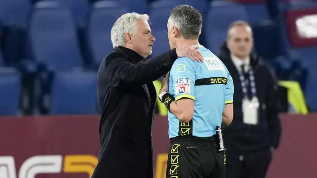 Jose Mourinho Received Another Red Card