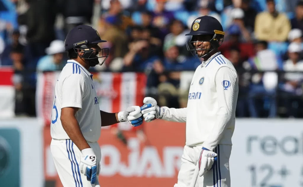 Rohit and Gill hit Centuries on Day 2