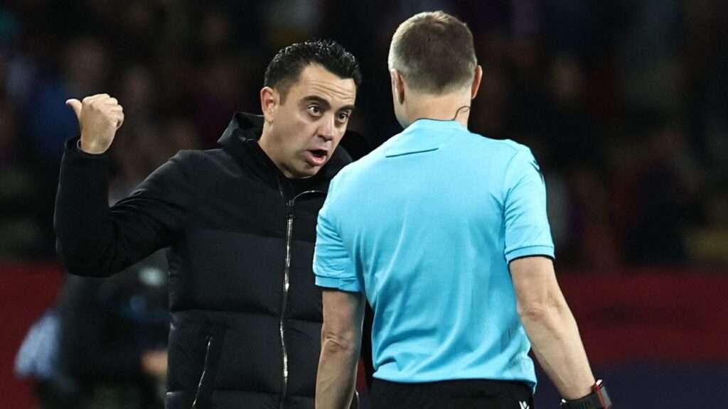 Xavi Calls Barca Vs PSG Match Referee A Disaster